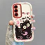 Ốp Lưng Samsung A16 4G A16 5G A15 4G A15 5G A14 5G A14 4G A24 A25 5G A34 A54 A35 5G Ốp Silicon Case Vẽ Mèo Nhỏ KL0230
