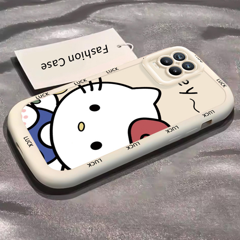Ốp Lưng Realme 8 8i 8 Pro Narzo 50 4G Ốp SiliconCase Mèo đáng yêu KL0235