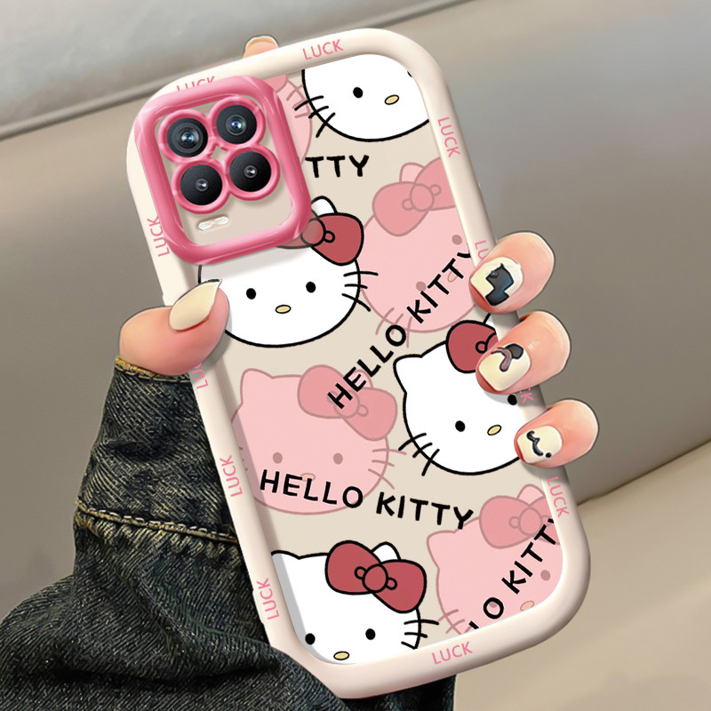 Ốp Lưng Realme 8 8i 8 Pro Narzo 50 4G Ốp SiliconCase Mèo đáng yêu KL0235