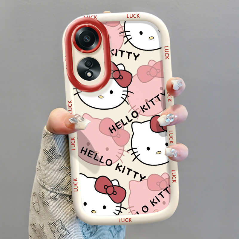 Ốp Lưng OPPO A58 4G A78 4G A58 5G A58X 5G A78 5G A1X 5G A2X 5G Ốp SiliconCase Mèo đáng yêu KL0235