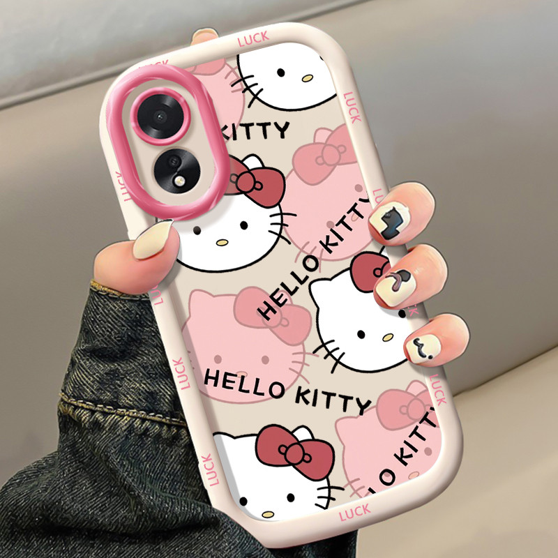 Ốp Lưng OPPO A18 A38 Ốp SiliconCase Mèo đáng yêu KL0235