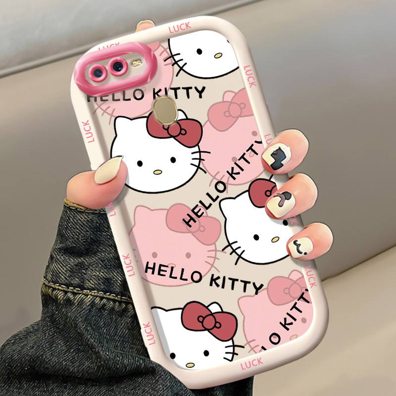 Ốp Lưng OPPO A7 A5s A12 A12s A11K Ốp SiliconCase Mèo đáng yêu KL0235