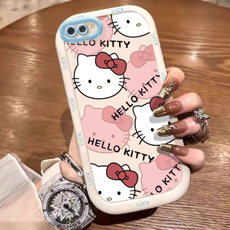 Ốp Lưng OPPO A5 A3s A12E Realme C1 Ốp SiliconCase Mèo đáng yêu KL0235
