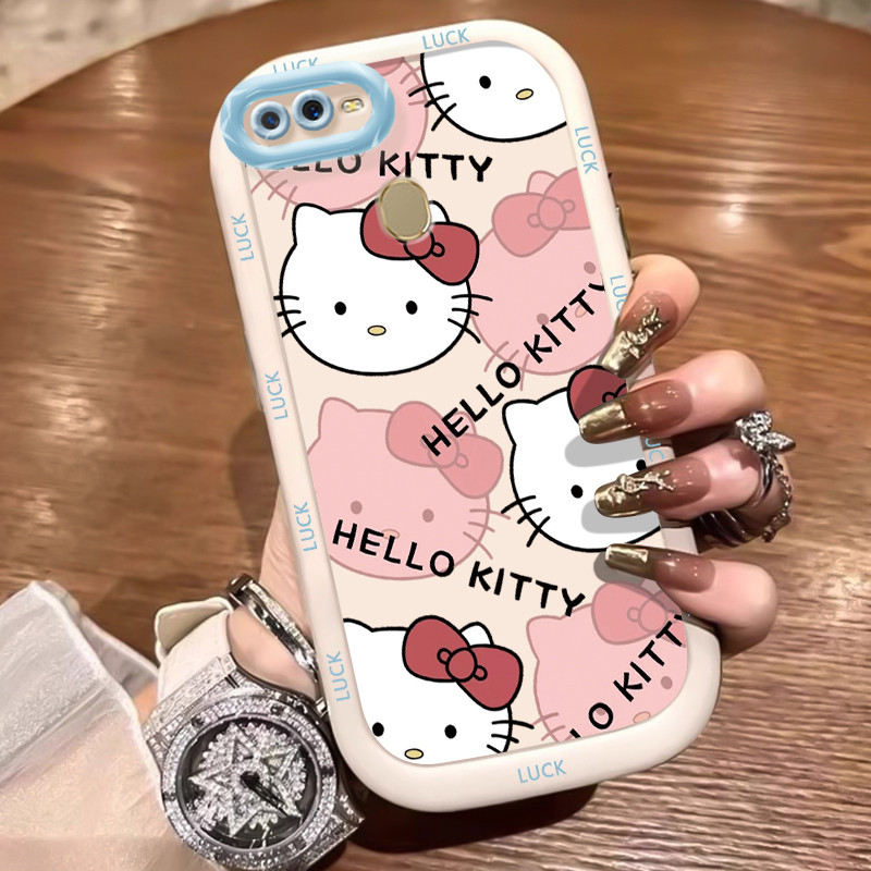 Ốp Lưng OPPO A7 A5s A12 A12s A11K Ốp SiliconCase Mèo đáng yêu KL0235