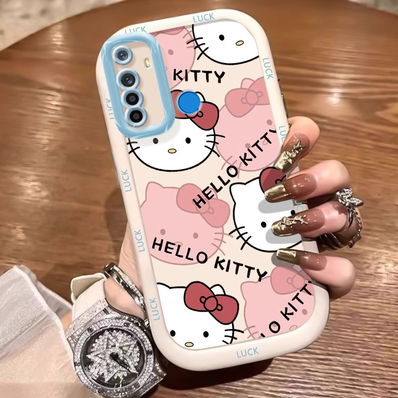 Ốp Lưng Realme 5 5i 5s 6i C3 C3i Narzo 10 Narzo 10A Narzo 20A Ốp SiliconCase Mèo đáng yêu KL0235