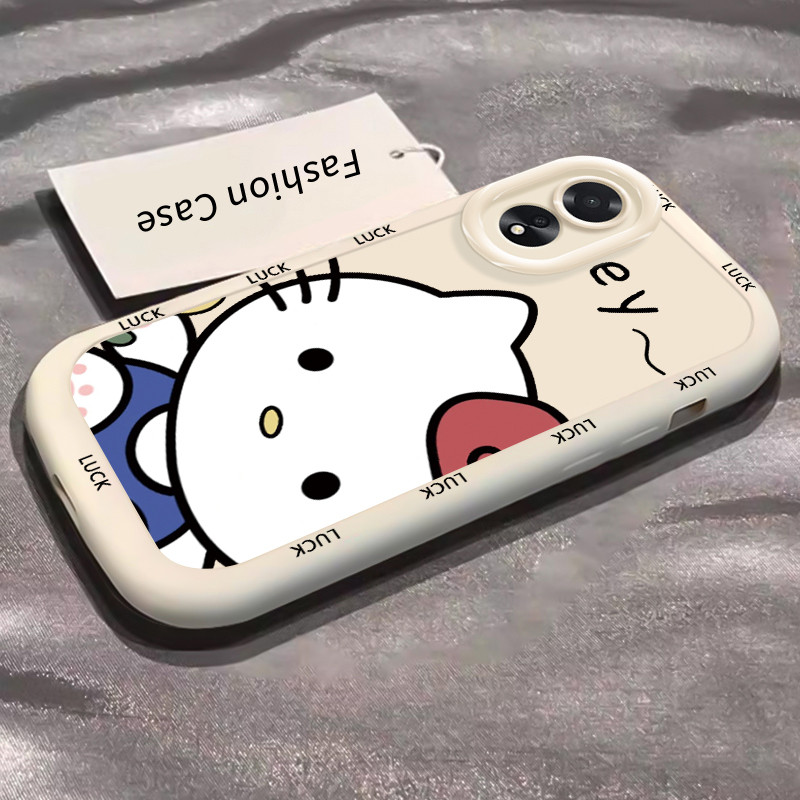 Ốp Lưng OPPO A18 A38 Ốp SiliconCase Mèo đáng yêu KL0235