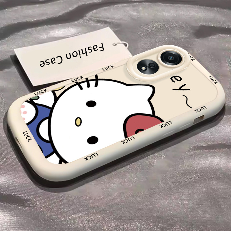Ốp Lưng OPPO A58 4G A78 4G A58 5G A58X 5G A78 5G A1X 5G A2X 5G Ốp SiliconCase Mèo đáng yêu KL0235