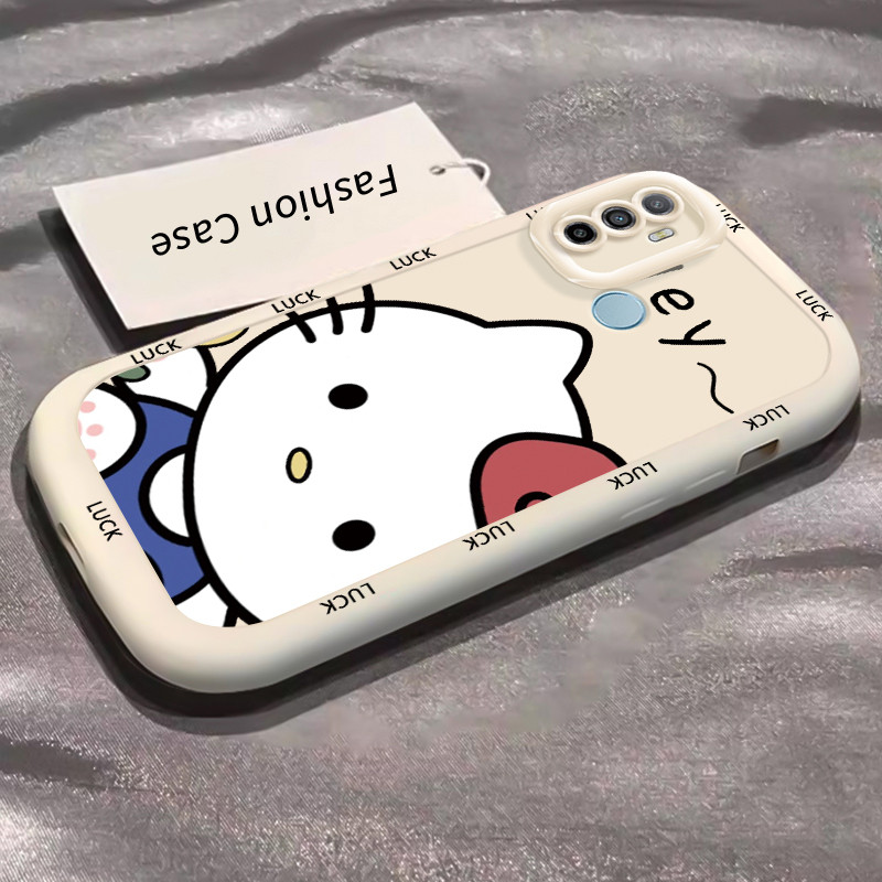 Ốp Lưng OPPO A53 2020 A33 2020 A53s A32 A11s Ốp SiliconCase Mèo đáng yêu KL0235