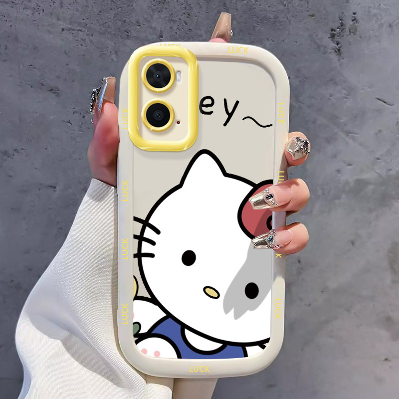Ốp Lưng OPPO A36 A76 A96 Ốp SiliconCase Mèo đáng yêu KL0235