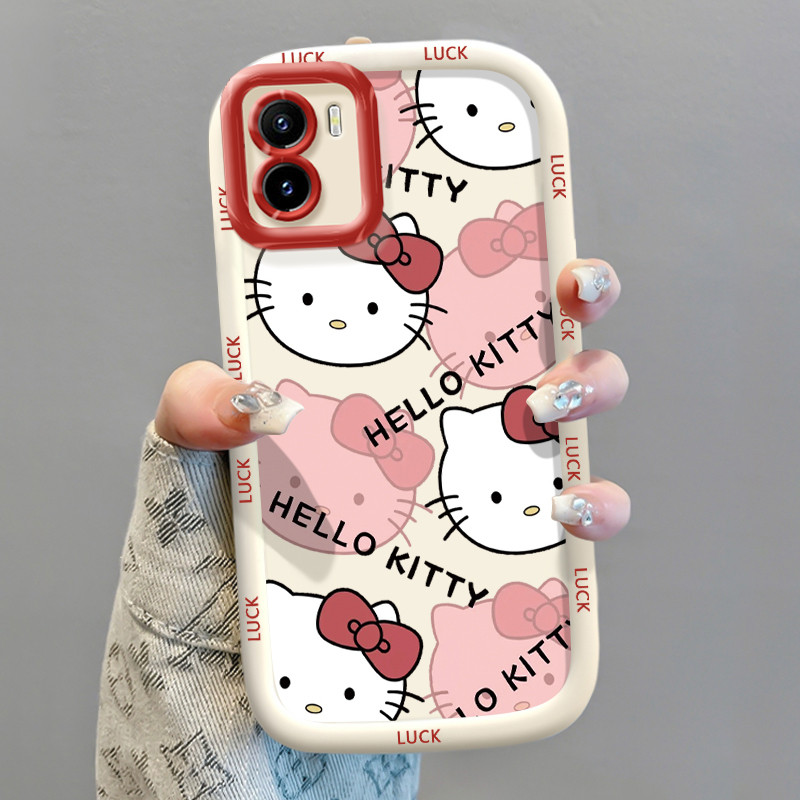 Ốp Lưng VIVO Y15S Y15A Y15C Y01 Ốp SiliconCase Mèo đáng yêu KL0235