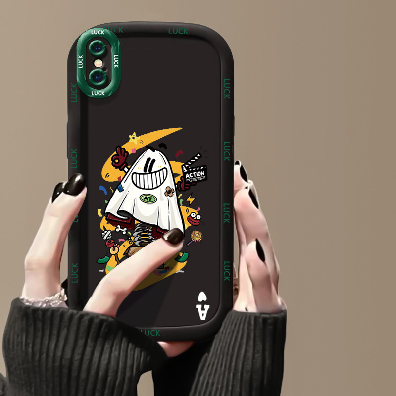 Ốp Lưng iPhone X Xs Xr Xs Max 7 Plus 8 Plus Ốp Silicon Case Hoạt hình HS0026