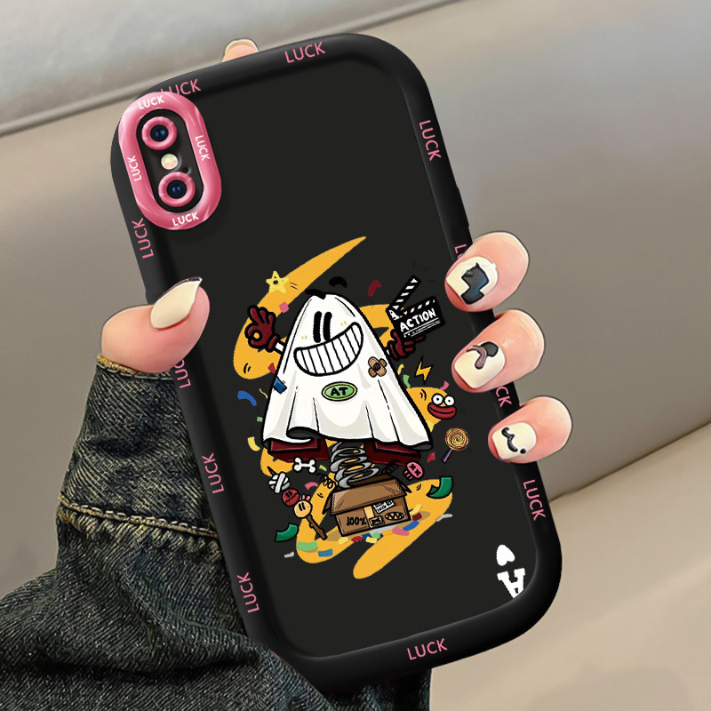 Ốp Lưng iPhone X Xs Xr Xs Max 7 Plus 8 Plus Ốp Silicon Case Hoạt hình HS0026