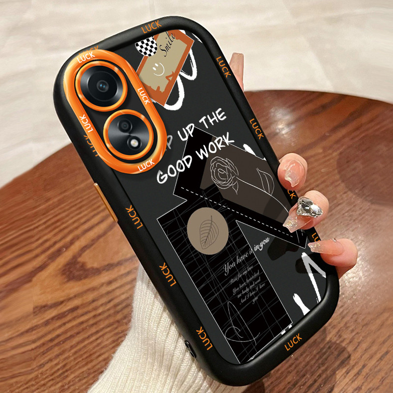 Ốp Lưng OPPO A58 4G A78 4G A58 5G A58X 5G A78 5G A1X 5G A2X 5G Ốp Silicon Case Sáng tạo HS0050