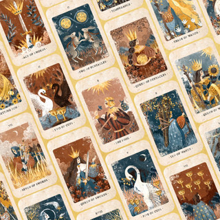 [Bản Việt Hóa] Bộ Bài Solar Kingdom Tarot (Mystic House Tarot Shop)