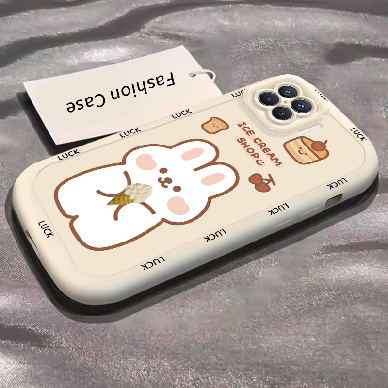 Ốp Lưng OPPO A93 2020 Reno 4F Reno4 F Reno 4 Lite F17 Pro Ốp Silicon Case Gấu Nhỏ KL0240