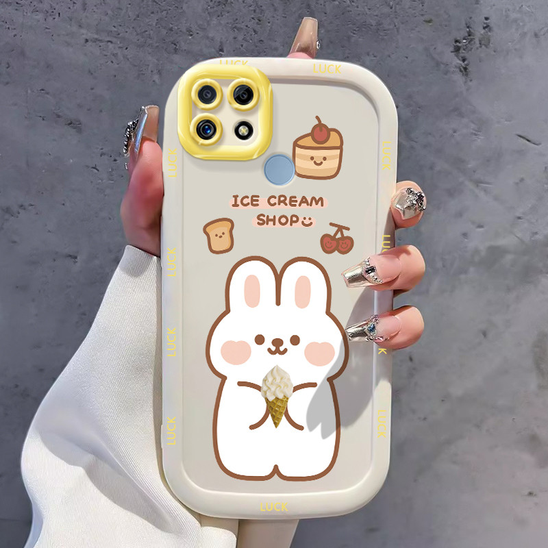 Ốp Lưng Realme C12 C15 C25 C25s C21Y C25Y Narzo 20 Narzo 30A Narzo 50A Ốp Silicon Case Gấu Nhỏ KL0240