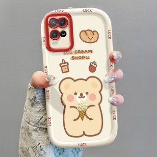 Ốp Lưng OPPO A54 4G Ốp Silicon Case Gấu Nhỏ KL0240