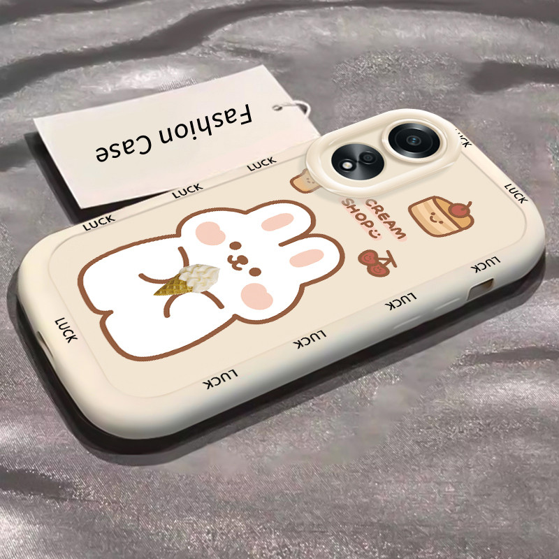 Ốp Lưng OPPO A58 4G A78 4G A58 5G A58X 5G A78 5G A1X 5G A2X 5G Ốp Silicon Case Gấu Nhỏ KL0240