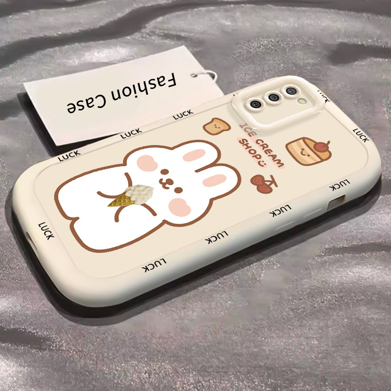Ốp Lưng Samsung A02S A03S M02S F02S Ốp Silicon Case Gấu Nhỏ KL0240