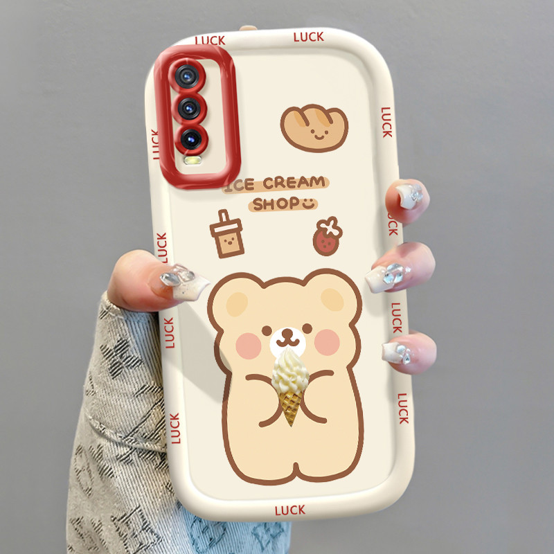 Ốp Lưng VIVO Y20 Y20i Y20s Y20A Y20G Y12A Y12S Y11s Ốp Silicon Case Gấu Nhỏ KL0240