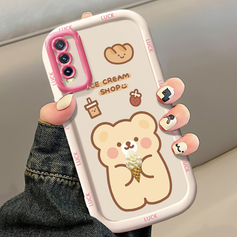 Ốp Lưng VIVO Y20 Y20i Y20s Y20A Y20G Y12A Y12S Y11s Ốp Silicon Case Gấu Nhỏ KL0240