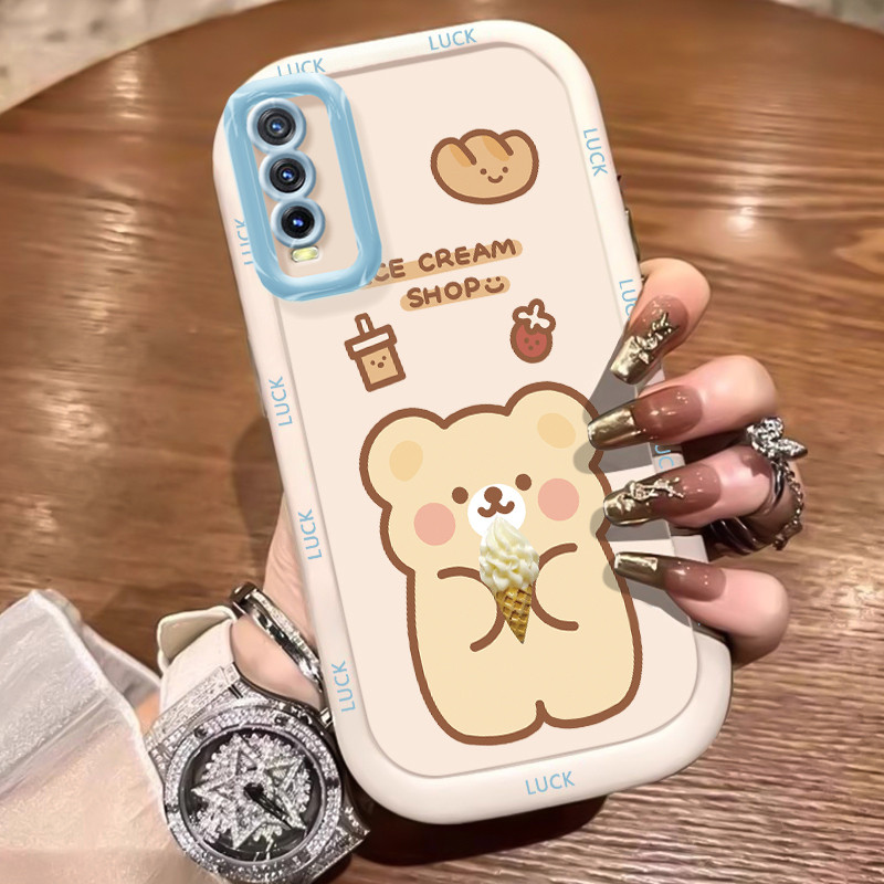 Ốp Lưng VIVO Y20 Y20i Y20s Y20A Y20G Y12A Y12S Y11s Ốp Silicon Case Gấu Nhỏ KL0240