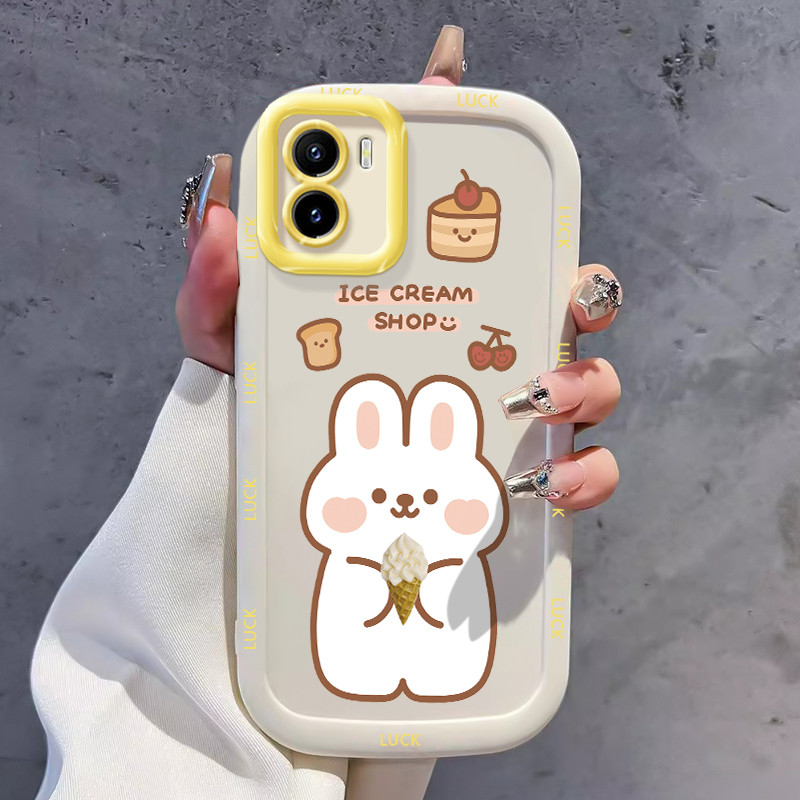 Ốp Lưng VIVO Y15S Y15A Y15C Y01 Ốp Silicon Case Gấu Nhỏ KL0240