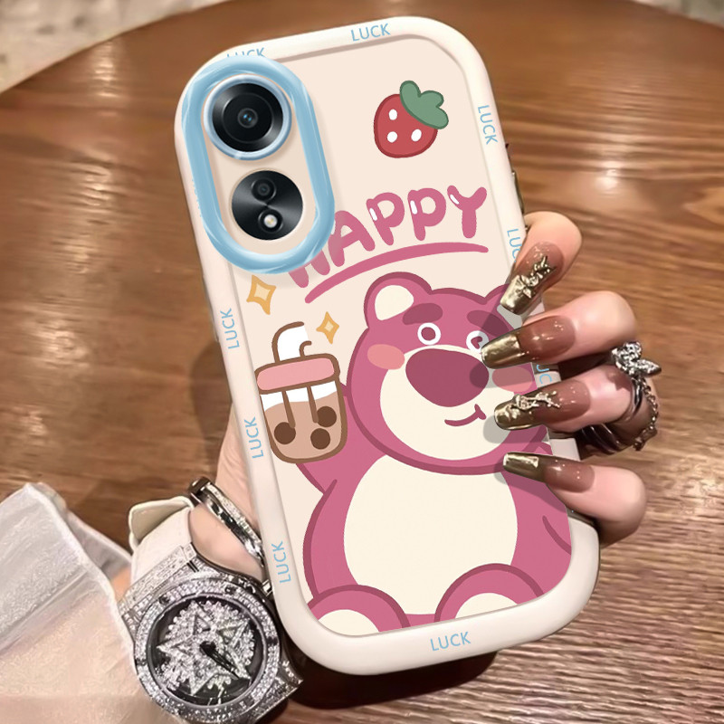 Ốp Lưng OPPO A58 4G A78 4G A58 5G A58X 5G A78 5G A1X 5G A2X 5G Ốp SiliconCase Gấu đáng yêu KL0241