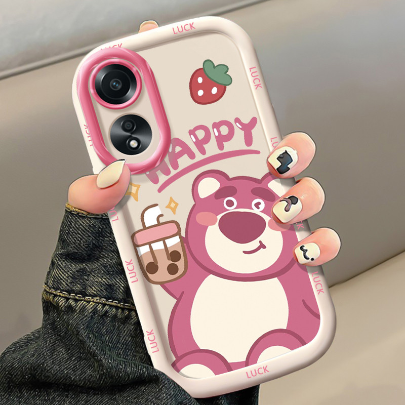 Ốp Lưng OPPO A58 4G A78 4G A58 5G A58X 5G A78 5G A1X 5G A2X 5G Ốp SiliconCase Gấu đáng yêu KL0241