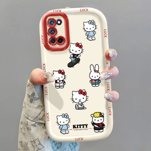 Ốp Lưng OPPO A52 A72 A92 Ốp SiliconCase Mèo đáng yêu KL0254