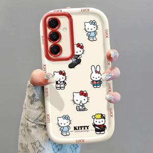Ốp Lưng Samsung A16 4G A16 5G A15 4G A15 5G A14 5G A14 4G A24 A25 5G A34 A54 A35 5G Ốp SiliconCase Mèo đáng yêu KL0254