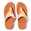 Dép Xăng Đan Nữ Da Lulu Hoa Xỏ Ngón - Peachy