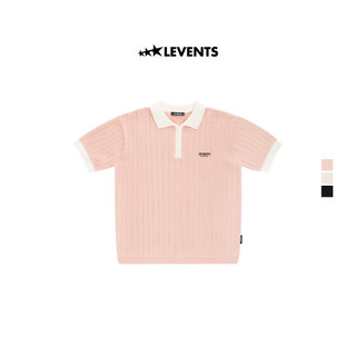 Áo Polo Levents Authentic Knitted Semi-Oversized Len Dệt