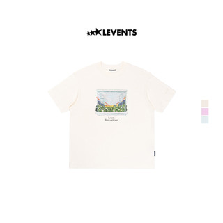 Áo Thun Levents Flowers Window Tee Oversized 100% Cotton T-shirt
