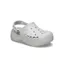 Giày Clog Nữ Crocs Baya Platform - Pearl - 208186-101