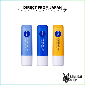 Son dưỡng môi NIVEA Moisture (Dược dụng)丨 NIVEA 丨Son dưỡng môi丨Direct from Japan