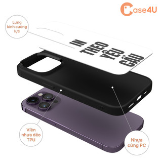 [In Theo Yêu Cầu] Ốp Lưng Cho iPhone Samsung, Ốp Cứng Viền Dẻo In Hình, Logo Theo Yêu Cầu