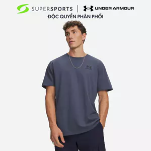 Áo Thun Nam Under Armour Logo Embroidered Heavyweight Short Sleeve - 1373997-045