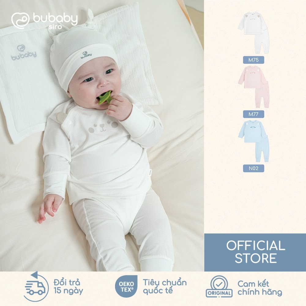 BU Corner - Bộ dài tay cài chéo   BU Baby BSR110811