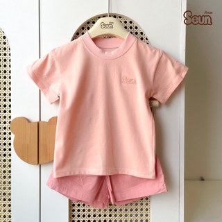 | SEUNKIDS | Áo thun cộc tay bé trai bé gái cotton 4 chiều áo phông áo thun áo tay ngắn