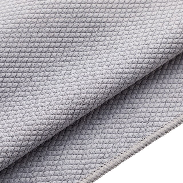 NITORI Khăn Microfiber Lau Kính 2 Cái 34x34x0.1cm Màu Xám Nhạt | BigBuy360 - bigbuy360.vn