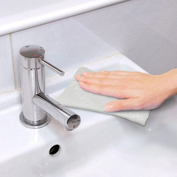 NITORI Khăn Siêu Thấm Hút Kháng Khuẩn 105ml 33.5x21.5cm Màu Xám Nhạt