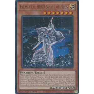 Elemental HERO Spirit of Neos - MP25-EN268 - Ultra Rare 1st Edition