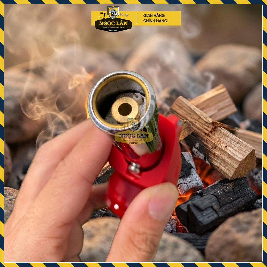 Khò Gas Đầu Khò Ga EMTOP Cao Cấp EMFG1604 Điều Chỉnh Nhiệt Độ Đa Năng Cho Hộ Gia Đình Và Nhà Hàng