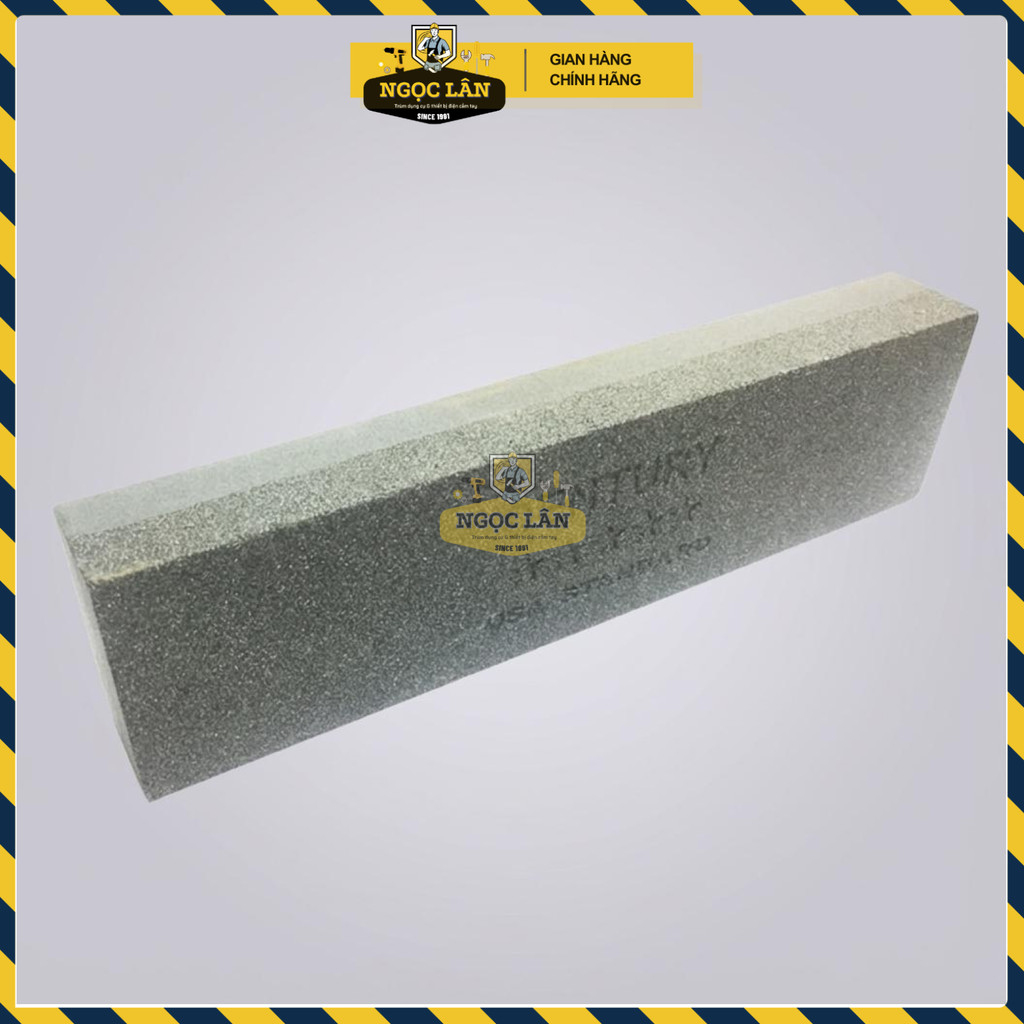 Đá Mài Dao Kéo 2 Mặt Century Cao Cấp - Kích Thước 200x50x25mm Chuyên Dụng Cho Nhà Bếp