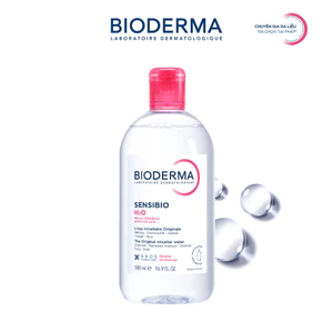 Dung dịch làm sạch tẩy trang cho da thường, nhạy cảm Bioderma Sensibio H2O-500ml