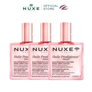 Combo 3 Gói dầu dưỡng da đa năng hương hoa Nuxe Huile Prodigieuse Florale 1.5ml (3 x 1.5ml)