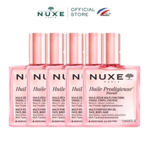Combo 5 Gói dầu dưỡng da đa năng hương hoa Nuxe Huile Prodigieuse Florale 1.5ml (5 x 1.5ml)