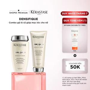 Bộ gội xả giúp tăng mật độ & làm dày tóc - Kérastase Densité