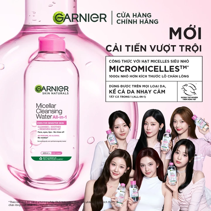 Garnier Cleansing Lightweight All-skin Micellar Water – 2